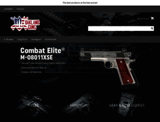 oaklandguns.com screenshot