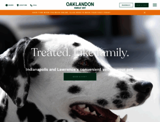 oaklandon.com screenshot