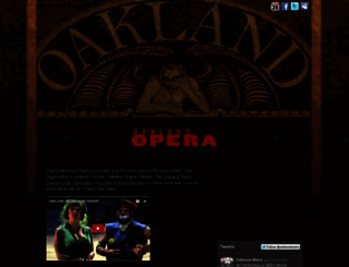 oaklandopera.org screenshot