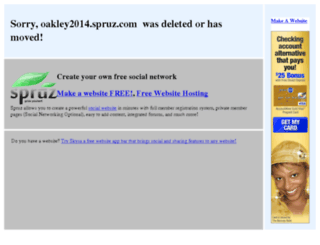 oakley2014.spruz.com screenshot