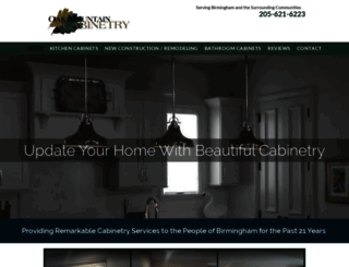 oakmountaincabinetry.com screenshot