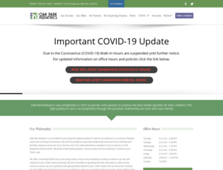 oakparkpeds.com screenshot