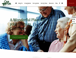 oakparkplace.com screenshot