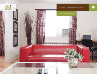 oakridgeapts.com screenshot