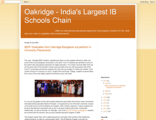 oakridgeinternationalschools.blogspot.in screenshot