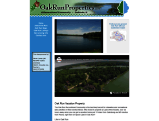 oakrunproperties.com screenshot