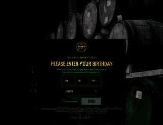oaksmithwhisky.com screenshot