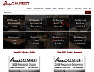 oakstreetmfg.com screenshot