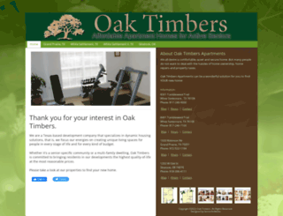 oaktimbers.net screenshot