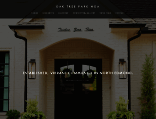 oaktreepark.squarespace.com screenshot