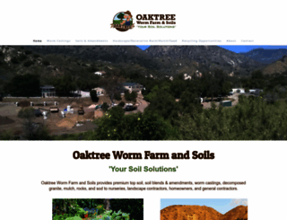 oaktreewormfarm.com screenshot