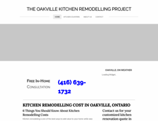 oakville-on-kitchen-remodel.weebly.com screenshot