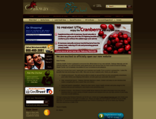 oakwayhealthcenter.com screenshot