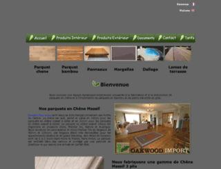 oakwood-import.com screenshot