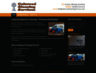 oakwoodcleaningservices.com screenshot