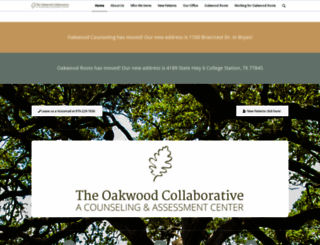 oakwoodcounseling.com screenshot