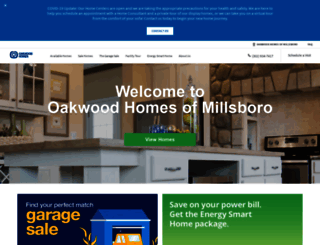 oakwoodhomesofmillsboro.com screenshot