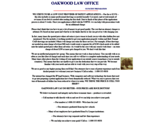 oakwoodlawoffice.com screenshot
