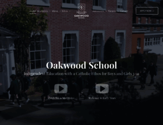 oakwoodschool.org.uk screenshot