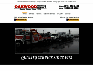 oakwoodservice.com screenshot