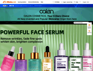 oalencosmetics.en.alibaba.com screenshot