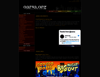 oarsa.org screenshot