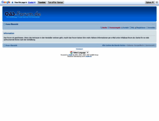 oas-forum.de screenshot