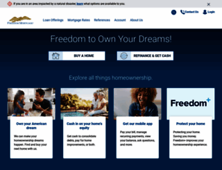 oascentral.freedom.com screenshot