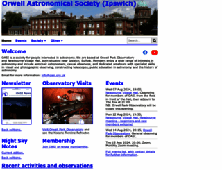 oasi.org.uk screenshot
