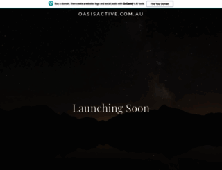 oasisactive.com.au screenshot