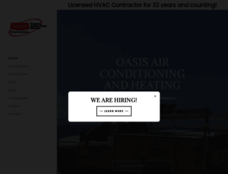 oasisair.com screenshot