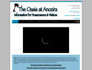 oasisatanozira.org screenshot