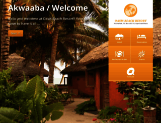 oasisbeach-ghana.com screenshot