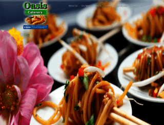 oasiscaterers.com screenshot