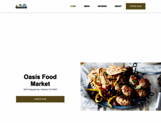 oasisfoodmarkettelegraphave.com screenshot