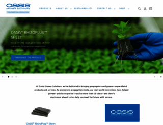 oasisgrowersolutions.com screenshot