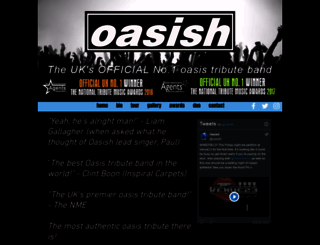 oasish.co.uk screenshot