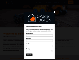 oasishaven.org screenshot