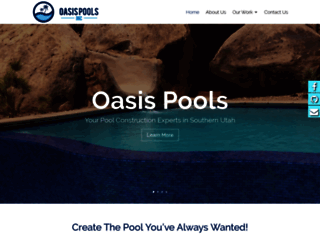 oasispoolsut.com screenshot