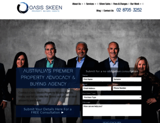 oasisskeenproperty.com.au screenshot