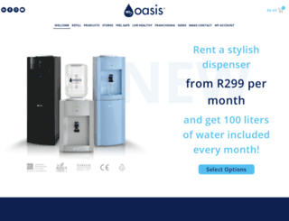 oasiswater.co.za screenshot