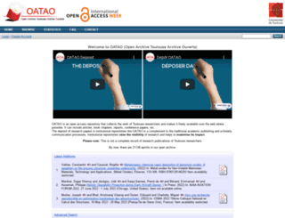 oatao.univ-toulouse.fr screenshot