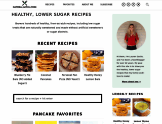 oatmealwithafork.com screenshot