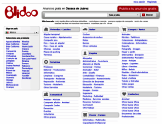 oaxaca-de-juarez.blidoo.com.mx screenshot