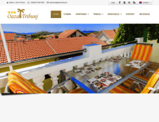 oaza-tribunj.com screenshot