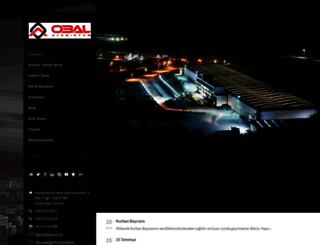 obalaluminyum.com.tr screenshot