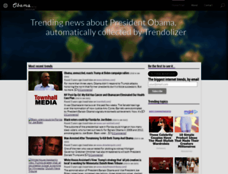 obama.trendolizer.com screenshot
