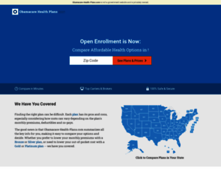 obamacare-health-plans.com screenshot