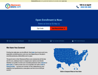 obamacareplans.com screenshot