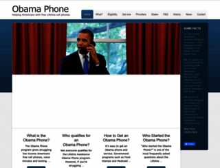 obamaphone.com screenshot